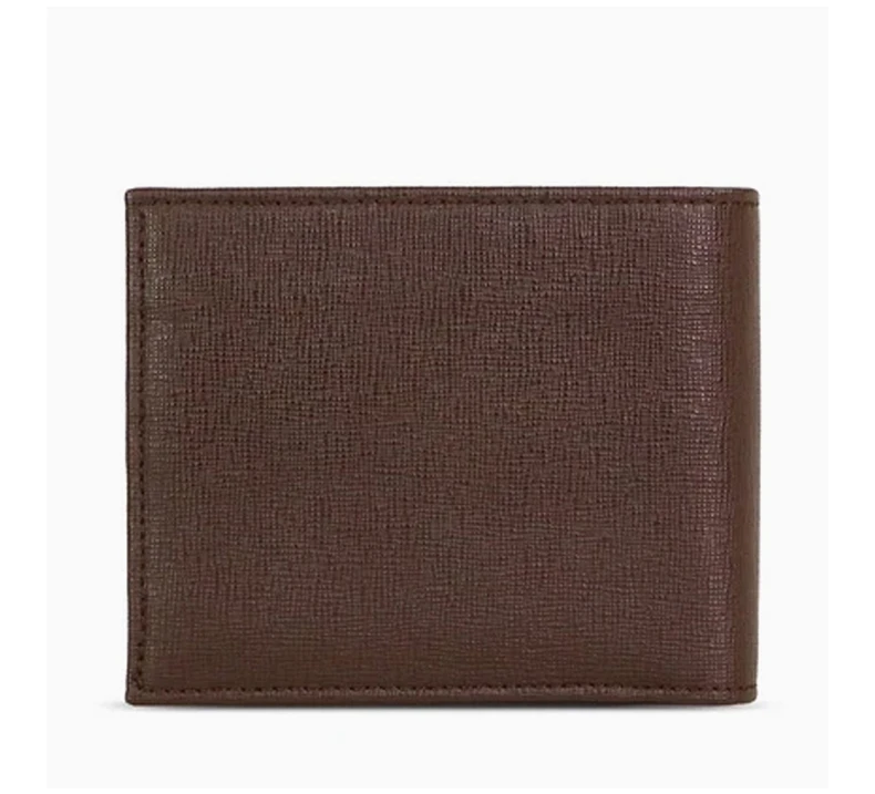 商品Emporio Armani|EMPORIO ARMANI 棕色男士短款钱夹 YEM176-YA24E-80005,价格¥1162,第6张图片详细描述