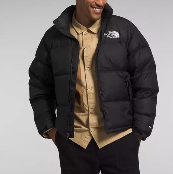 商品The North Face|北面THE NORTH FACE 1996系列 纯色宽松可隐藏连帽 含羽绒外套 男款 黑色（香港仓发货）,价格¥2621,第4张图片详细描述