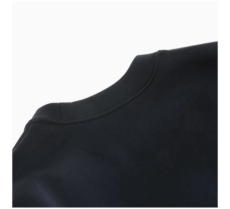 商品[国内直发] Prada|PRADA 男士海军蓝达呢卫衣 UJL096-1R4H-F083Q,价格¥6681,第6张图片详细描述