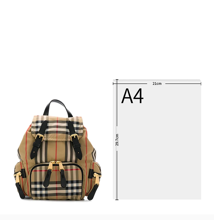 商品[国内直发] Burberry|Burberry 博柏利 女士时尚双肩背包 8032708,价格¥8728,第4张图片详细描述