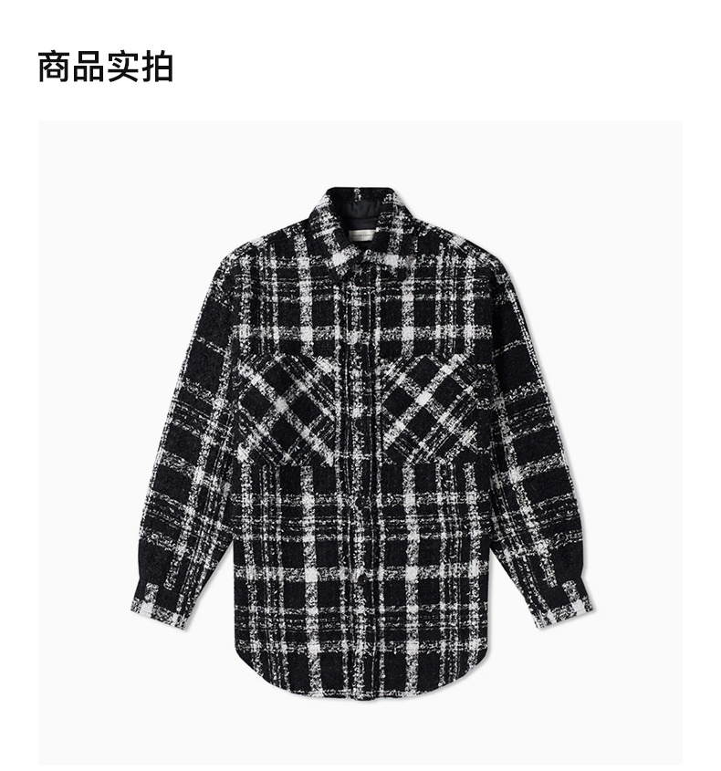 商品Faith Connexion|FAITH CONNEXION 男格纹男士衬衫 X1819T00009,价格¥1612,第6张图片详细描述