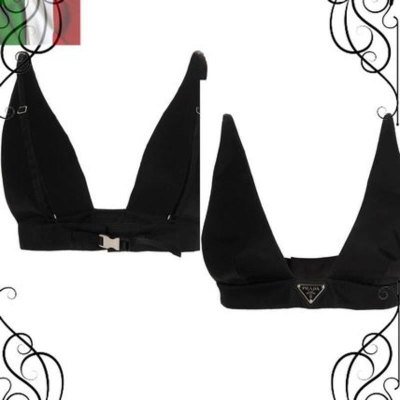 商品Prada|PRADA 女士吊带黑色 240706_1WQ8F0002,价格¥2384,第3张图片详细描述