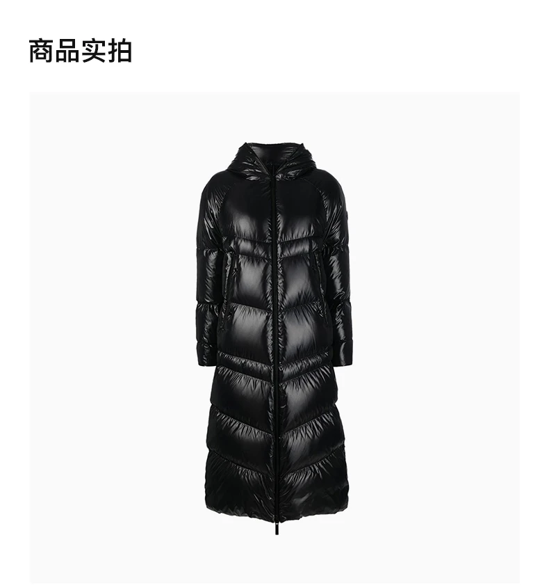 商品[国内直发] Moncler|MONCLER 女士大衣黑色 1C00053-68950-999,价格¥14335,第4张图片详细描述