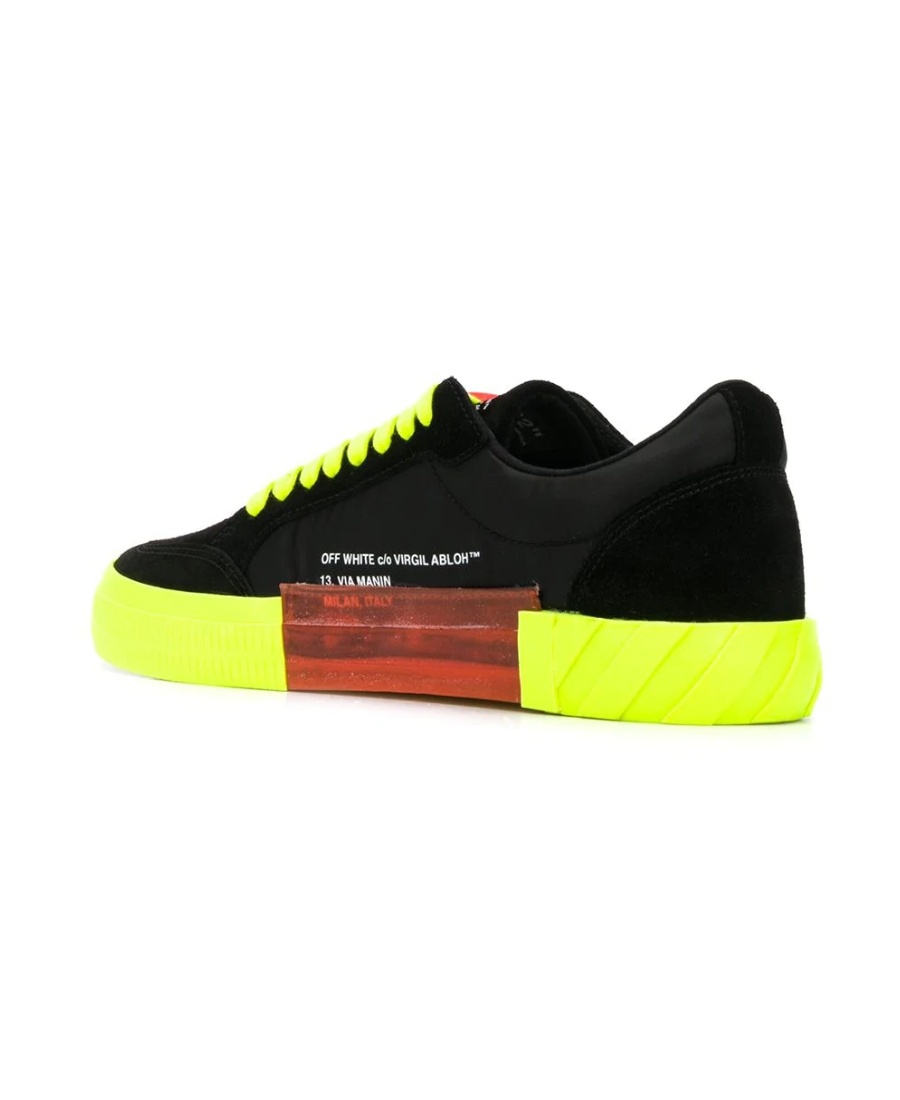 商品Off-White|男黑低帮箭头帆布鞋 OMIA085S20D39039-106238 （澳门仓发货）,价格¥1992,第3张图片详细描述