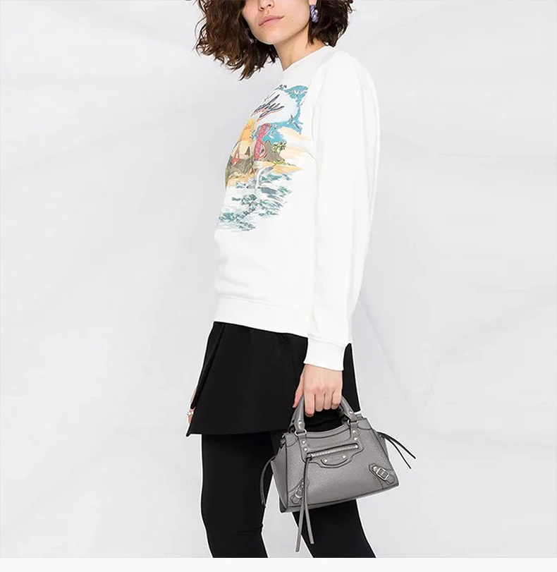 商品Givenchy|GIVENCHY 纪梵希 女士白色卫衣/帽衫 BWJ0193Z4P-105,价格¥2046,第11张图片详细描述