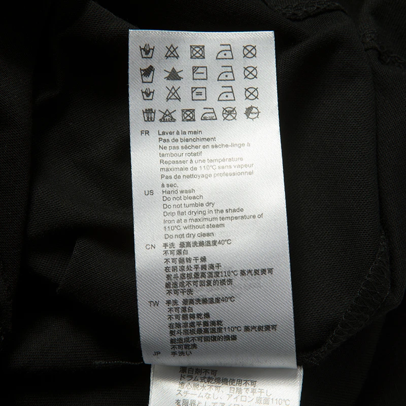 商品[国内直发] Sandro|SANDRO 女士黑色棉质T恤 R130055P-BLACK,价格¥432,第6张图片详细描述