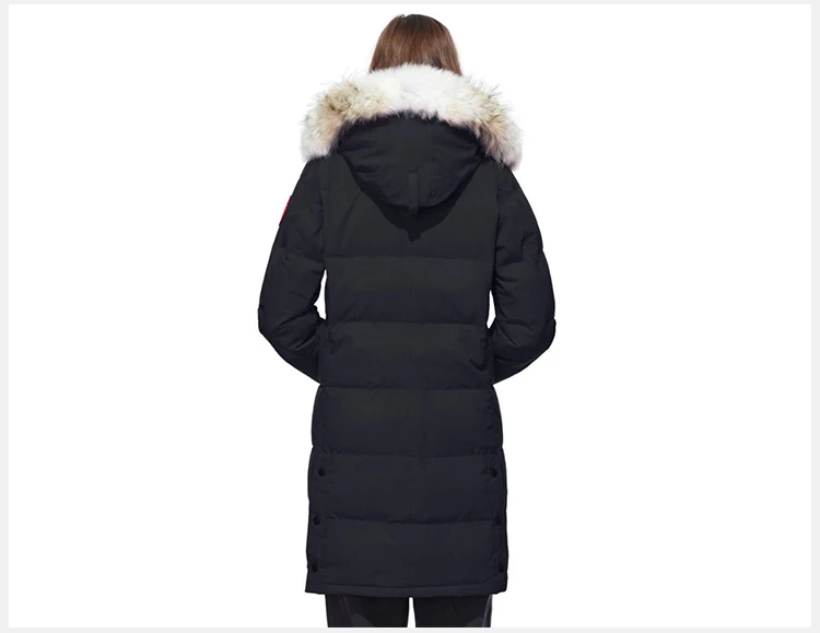 商品[国内直发] Canada Goose|CANADA GOOSE 海军蓝色女士羽绒服 3802L-NAVY,价格¥8483,第7张图片详细描述