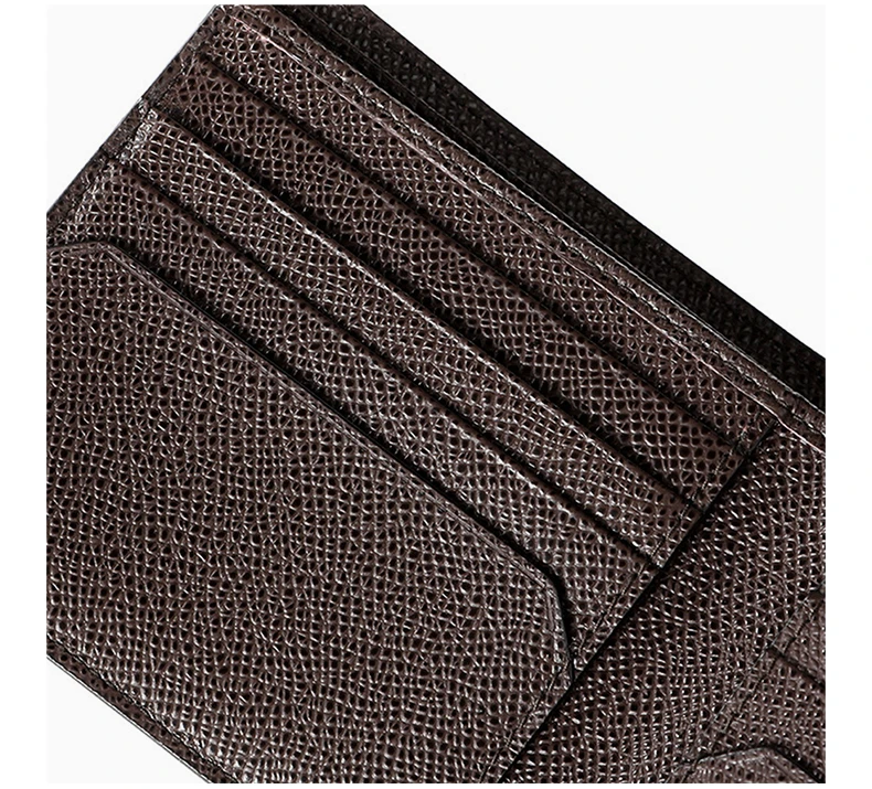 商品[国内直发] Bally|BALLY 男士深棕色牛皮短款钱包 6236532,价格¥1361,第7张图片详细描述