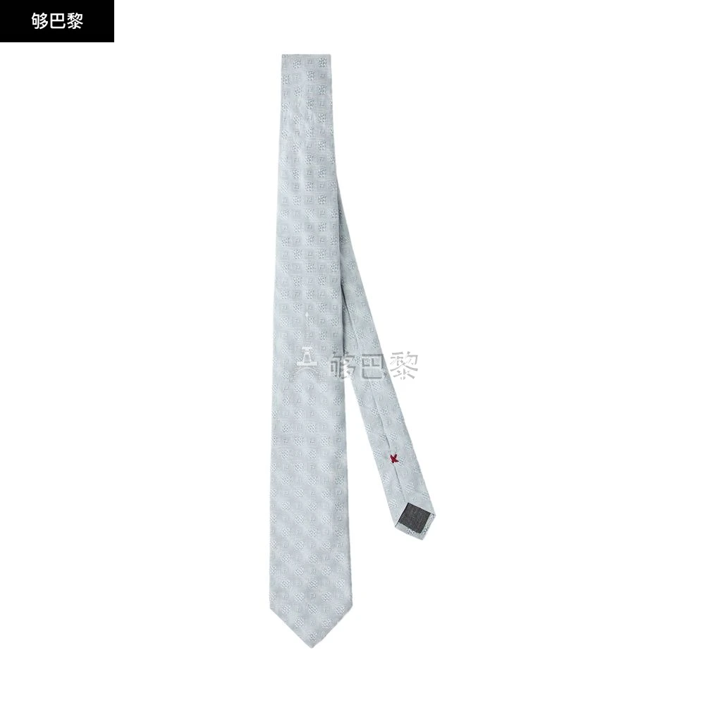 商品Brunello Cucinelli|【特惠9.0折】【预售】 男士 领带 图案领带  CUC9V5TMGRY ,价格¥2545,第2张图片详细描述