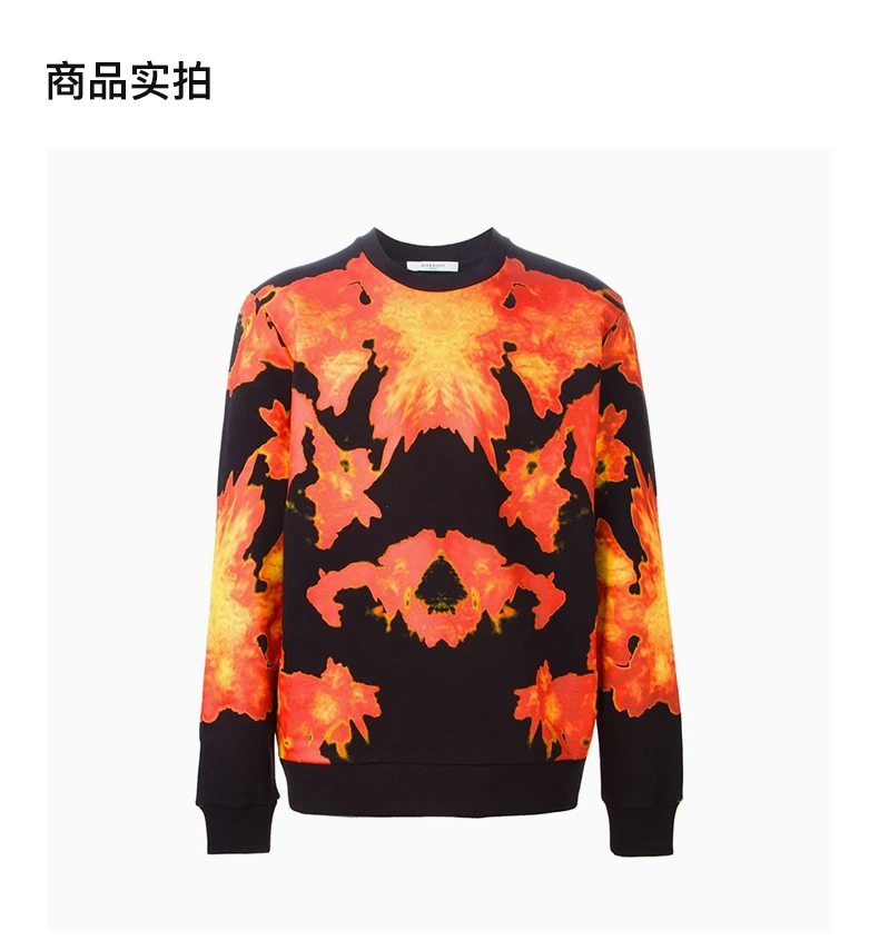 商品Givenchy|GIVENCHY 黑色男士卫衣/帽衫 15F7309653-800,价格¥3056,第4张图片详细描述