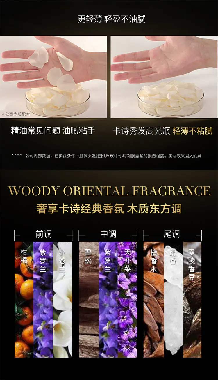 商品Kérastase|卡诗神仙菁纯护发精油50ml/100ml轻盈不腻秀发润泽改善毛躁【香港直邮】,价格¥101,第5张图片详细描述
