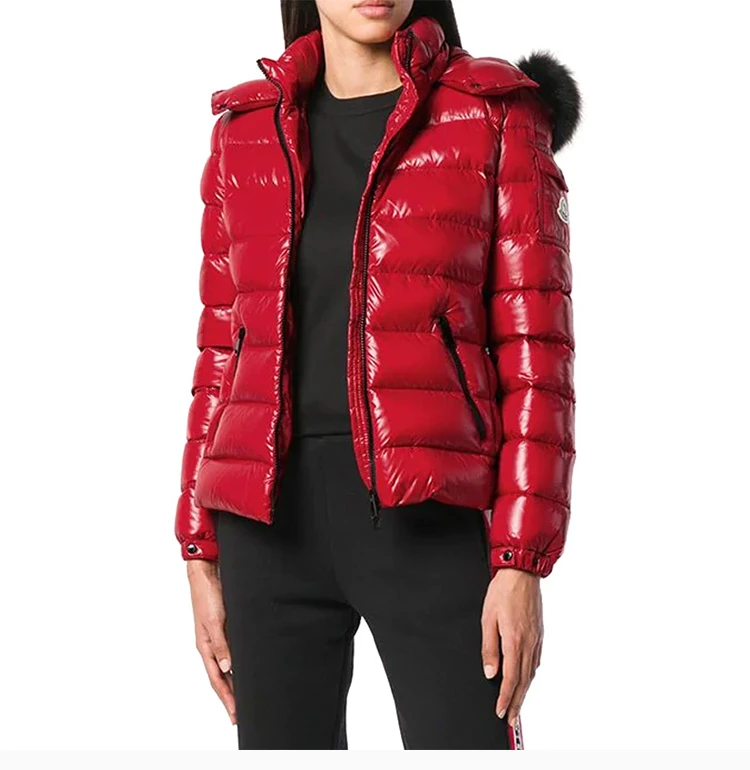 商品[国内直发] Moncler|不支持一般贸易清关 Moncler 盟可睐 女士红色羽绒和狐狸毛棉服 4685825-68950-457,价格¥16073,第7张图片详细描述