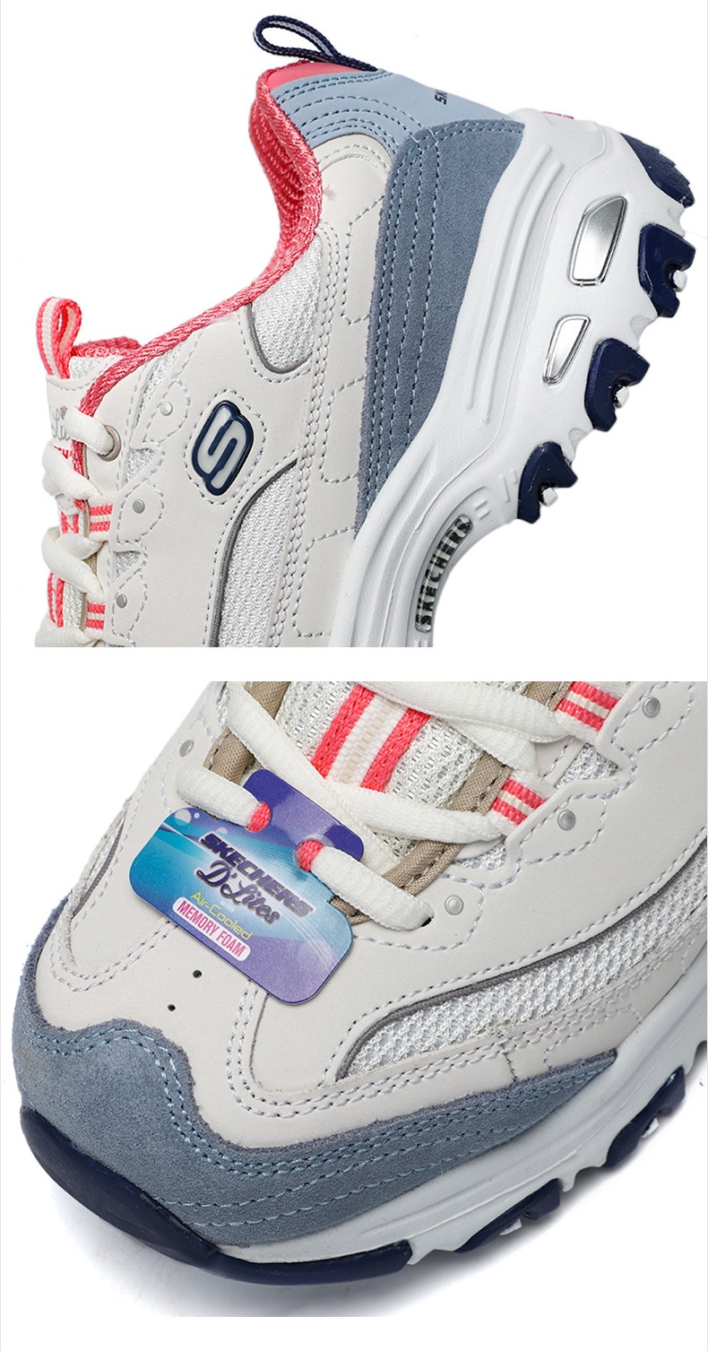 商品[国内直发] SKECHERS|斯凯奇 女 休闲鞋 熊猫鞋 13167-NTBL,价格¥488,第3张图片详细描述