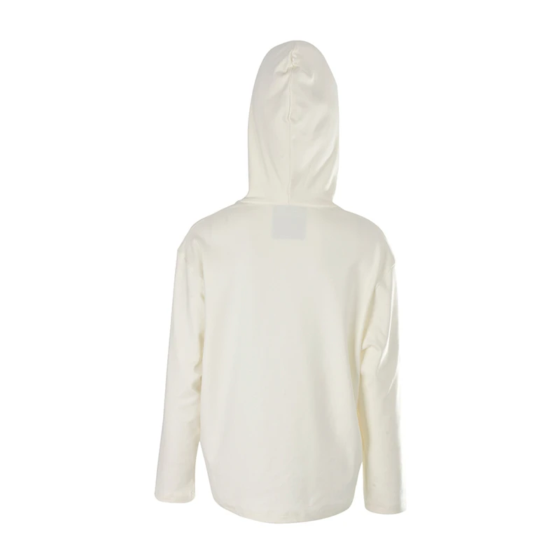 商品Moschino|Moschino 莫斯奇诺 19秋冬 女士棉质LOGO标识时尚休闲运动抽绳连帽卫衣 EJ1718-5526-2002,价格¥2570,第4张图片详细描述