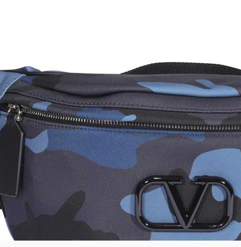 商品[国内直发] Valentino|Valentino 华伦天奴 男士蓝色迷彩腰包 TY2B0827-MPR-GS5,价格¥5325,第8张图片详细描述