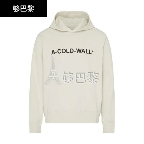 商品A-COLD-WALL*|【特惠8.7折】包邮包税【预售7天发货】 A-COLD-WALL 男士 卫衣 连帽衫  ACWMW057/BONE COD5H88EOWH,价格¥2884,第2张图片详细描述