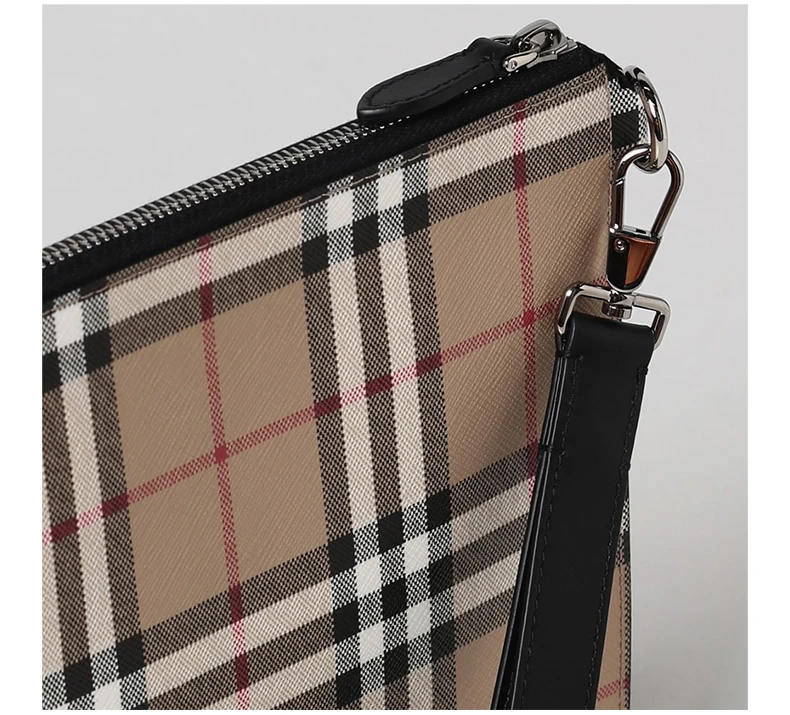 商品Burberry|BURBERRY 格纹男士手拿包 8057940,价格¥3000,第7张图片详细描述