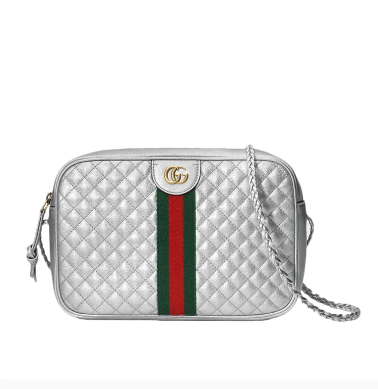 商品[国内直发] Gucci|GUCCI 银色女士斜挎包 541051-0U12T-8562,价格¥7605,第6张图片详细描述