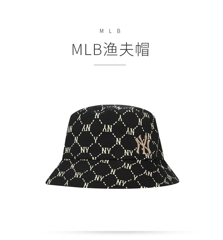 商品MLB|MLB洋基队NY老花满标男女潮流平顶渔夫帽32CP38111-50L-59,价格¥391,第2张图片详细描述