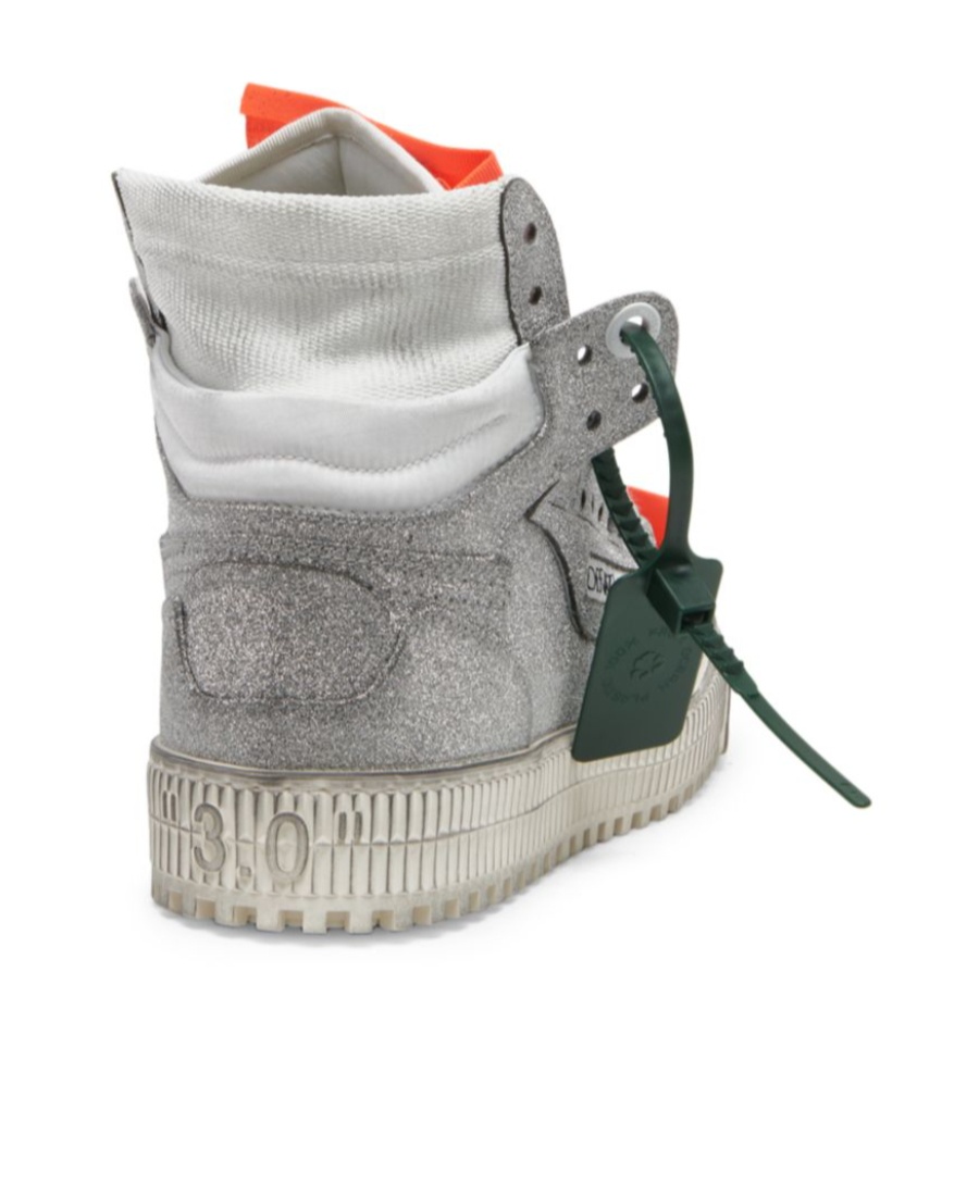 商品Off-White|高帮贴布系带帆布鞋OWIA112S22LEA004-澳门仓发货）,价格¥5249,第2张图片详细描述