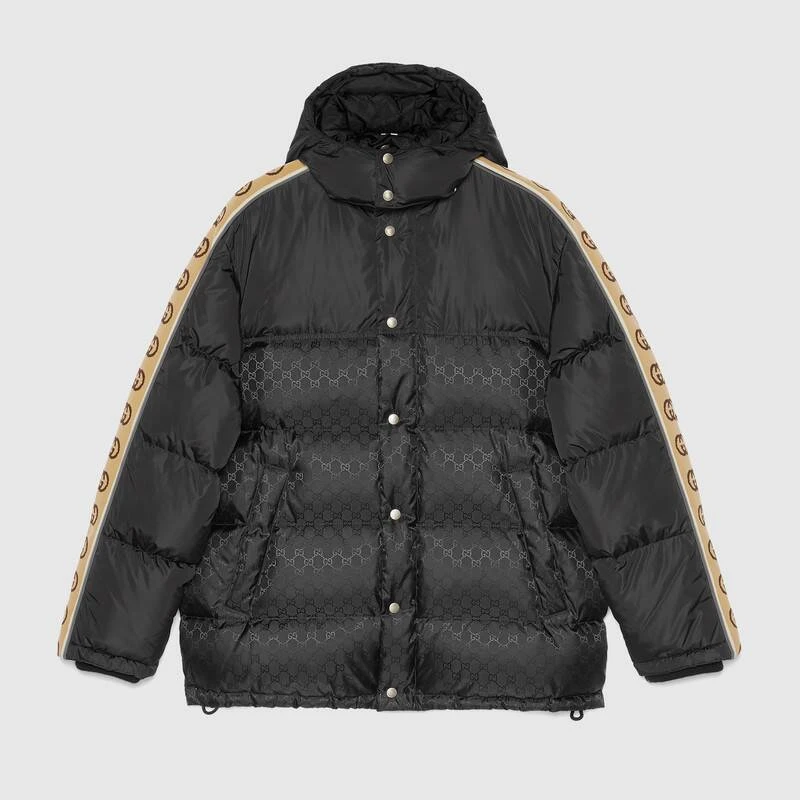 商品[国内直发] Gucci|GUCCI 黑色男士羽绒服 598725-Z8AFZ-1043,价格¥21406,第1张图片详细描述