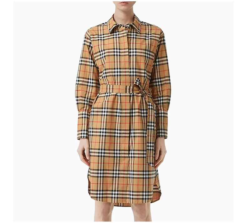 商品Burberry|Burberry格纹女士连衣裙 8013946,价格¥3819,第5张图片详细描述