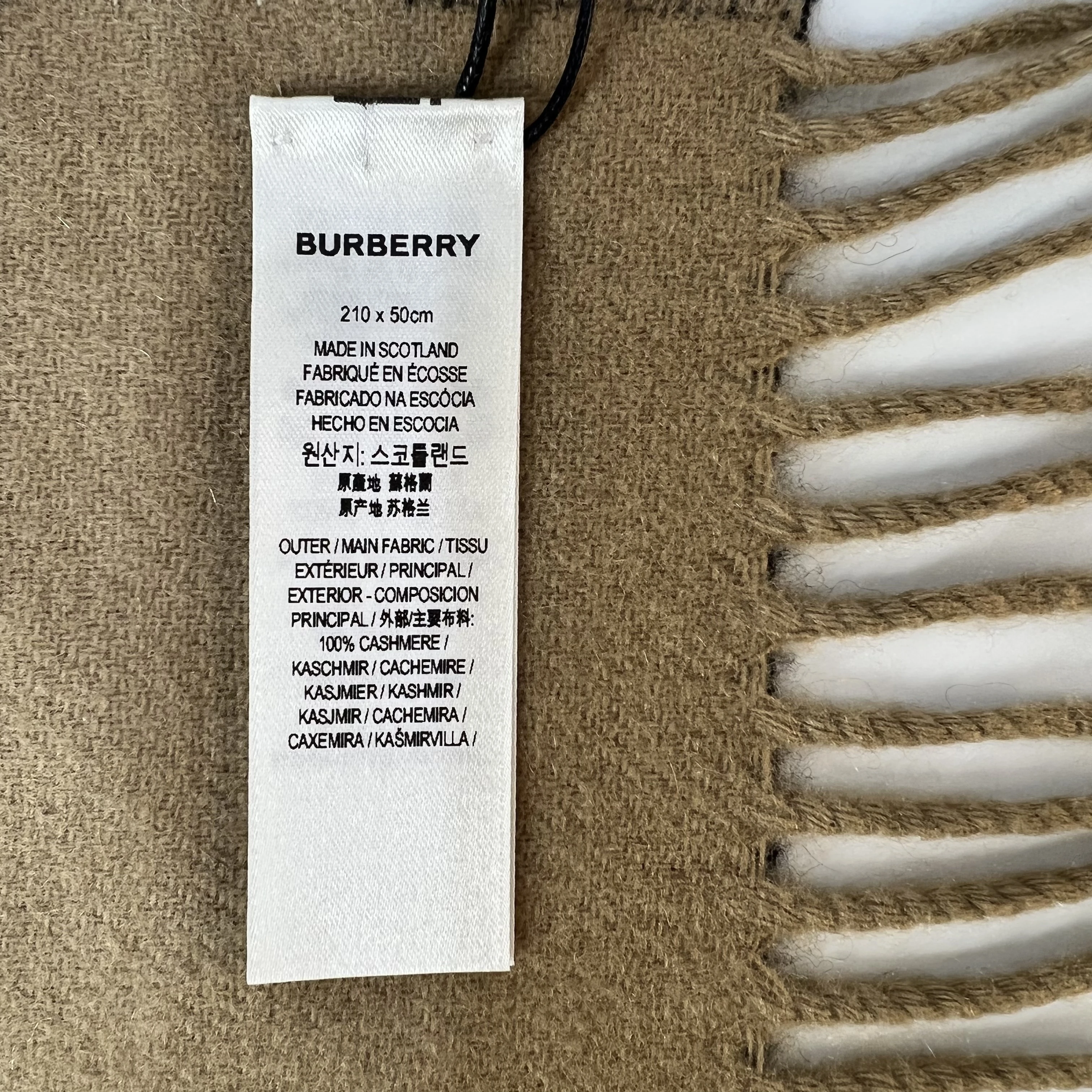 商品Burberry|BURBERRY 女女士围巾 8038011,价格¥4690,第4张图片详细描述