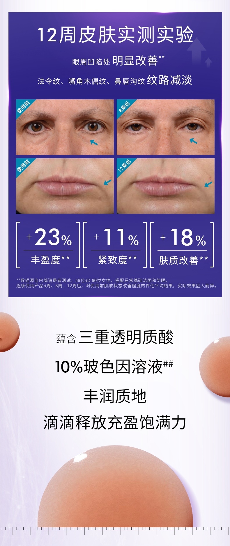 商品【原封正品】 SkinCeuticals|修丽可 杜克色修紫米玻色因HA紧致抗皱精华 30ml 10%玻色因溶液紧致抗初老淡纹,价格¥345,第6张图片详细描述