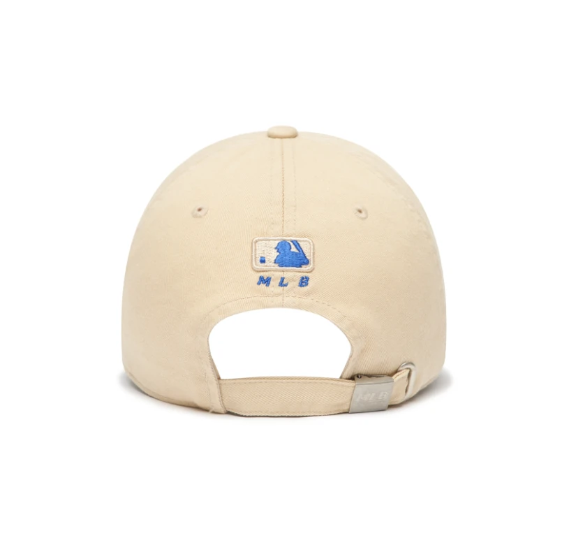 商品MLB|【享贝家】（国内现货-LX）MLB LA蓝大标鸭舌帽棒球帽 卡其色 男女同款 3ACP6601N-07BGS,价格¥147,第4张图片详细描述