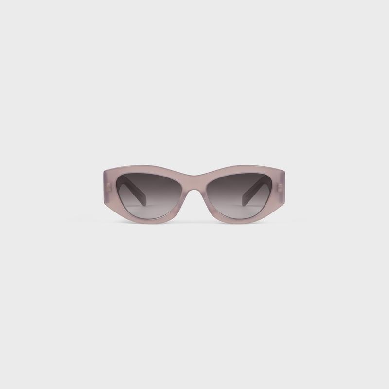 商品Celine|赛琳 女士黑色醋酸纤维太阳镜 4S308CPLB.38NO（三色可选）,价格¥3729,第9张图片详细描述