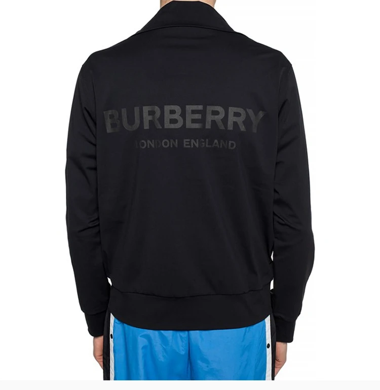 商品Burberry|Burberry 博柏利 男士黑色运动外套 8009980,价格¥3510,第6张图片详细描述