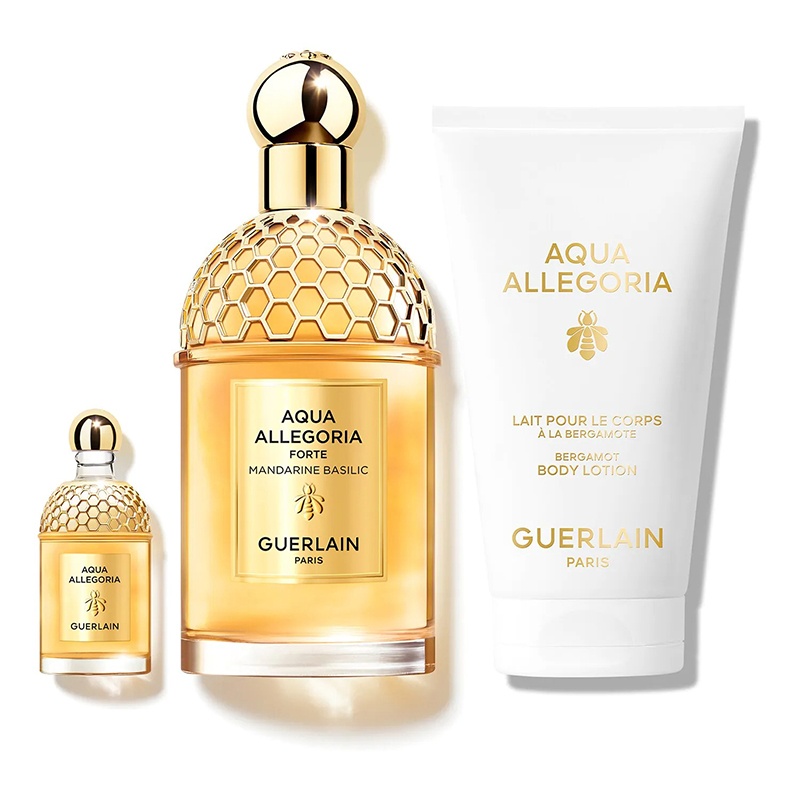 商品Guerlain|娇兰花草水语柑橘罗勒2022限量香水套装 浓香水125ml+浓香水7.5ml+身体乳75ml,价格¥840,第2张图片详细描述