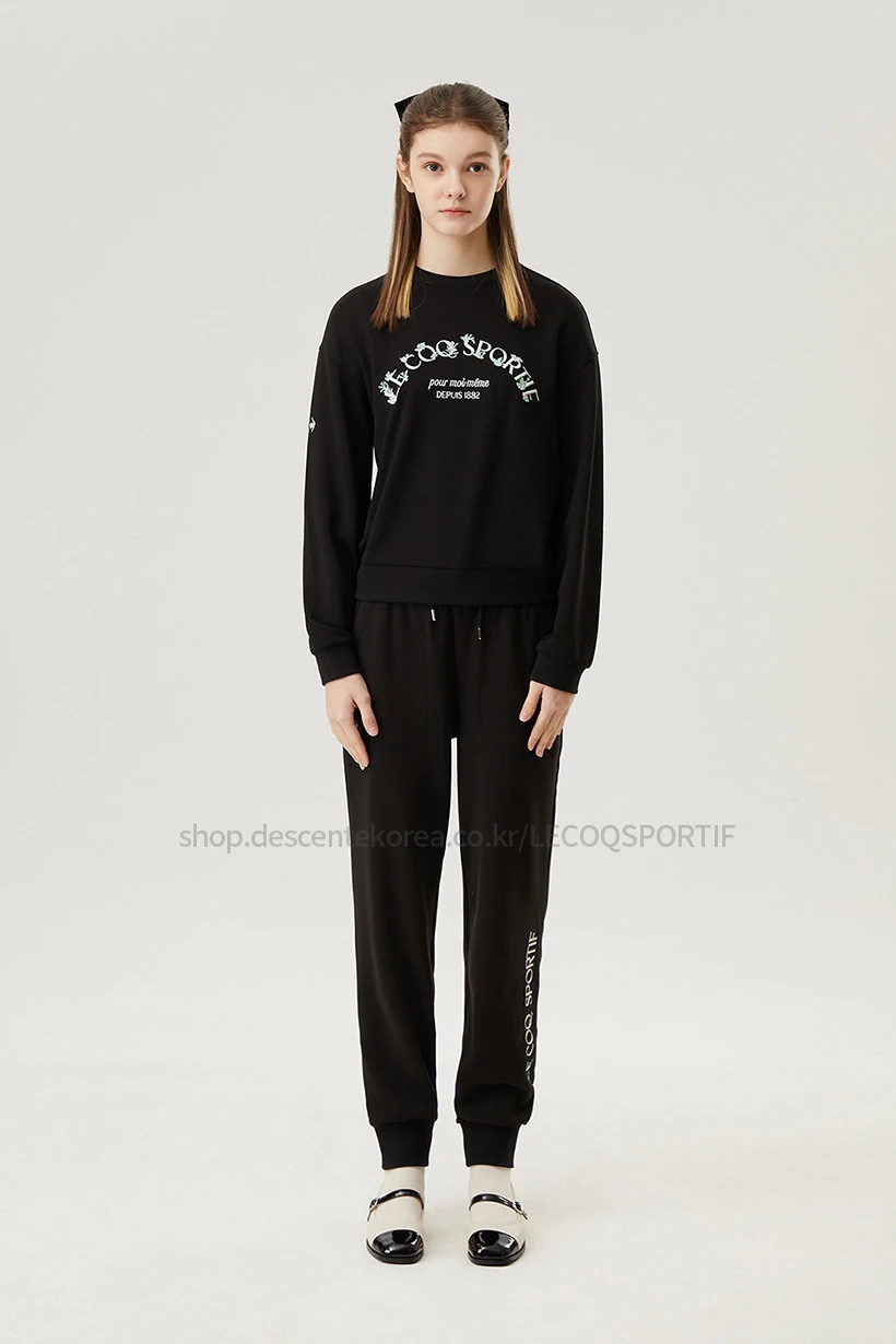 商品【预售商品15天发货】 LE COQ SPORTIF|女性双层紧身运动休闲裤时尚运动 QP122OFP12-BLK0,价格¥344,第19张图片详细描述