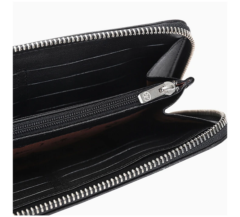 商品[国内直发] Longchamp|LONGCHAMP 黑色女士长款钱夹 3427737001,价格¥321,第7张图片详细描述