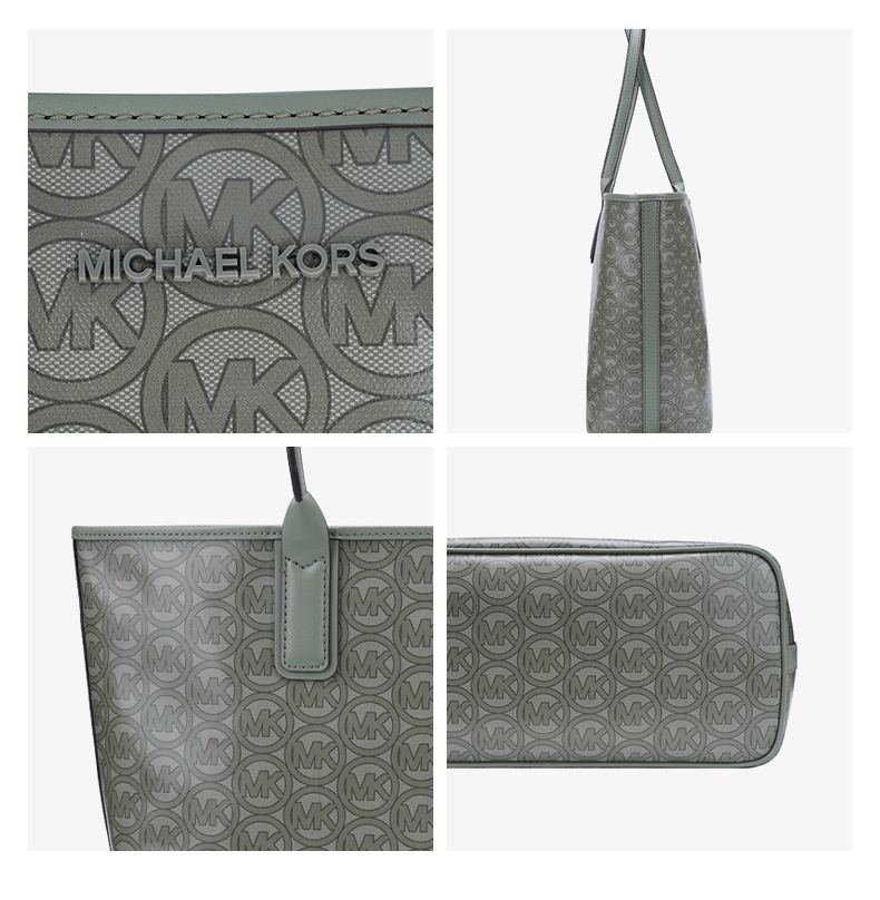 商品Michael Kors|迈克高仕女士皮质��印花单肩手提包托特包,价格¥784,第7张图片详细描述