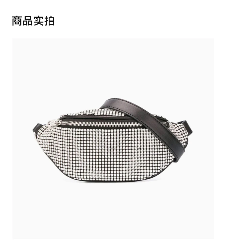 商品[国内直发] Alexander Wang|Alexander Wang 亚历山大·王 女士白色腰包 2030X0823J-100,价格¥6853,第4张图片详细描述