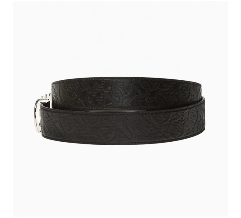 商品Salvatore Ferragamo|SALVATORE FERRAGAMO 黑色男士腰带 675542-724127,价格¥2521,第5张图片详细描述