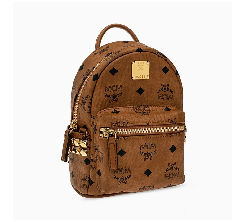 商品MCM|MCM 棕色女士双肩包 MMKAAVE13CO,价格¥4632,第1张图片详细描述