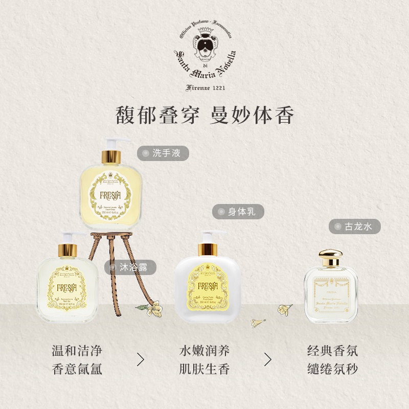 商品Santa Maria Novella|圣玛利亚 1221佛罗伦萨系列香氛洗手液250ml,价格¥444,第18张图片详细描述