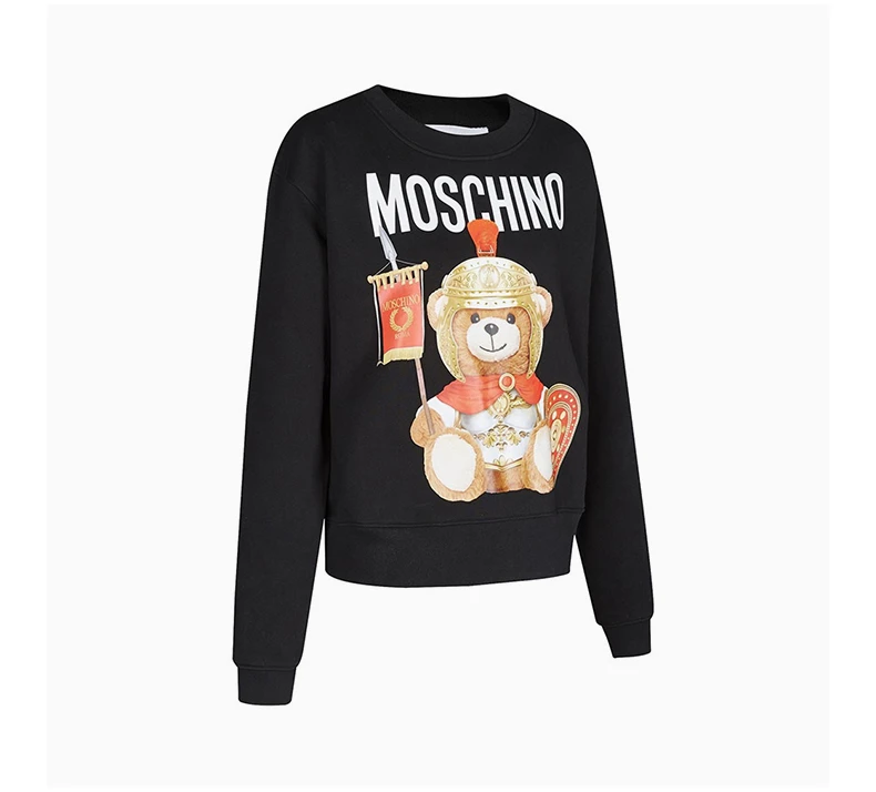商品Moschino|MOSCHINO 黑色女士卫衣/帽衫 EV1702-5527-2555,价格¥1651,第6张图片详细描述