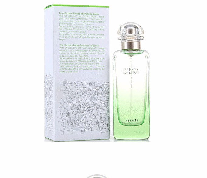 商品Hermes|HERMES/爱马仕 屋顶花园女士淡香水 EDT 100ML HER0019｜包邮【香港直发】,价格¥1082,第16张图片详细描述