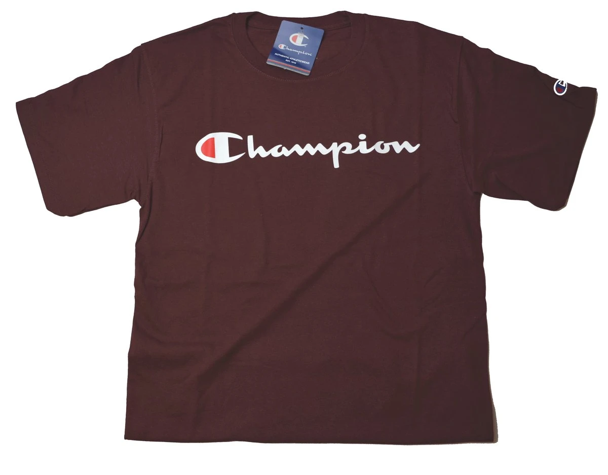 商品[国内直发] CHAMPION|CHAMPION 橘红色男士T恤 GT23H-Y07718-AUIB,价格¥123,第1张图片详细描述