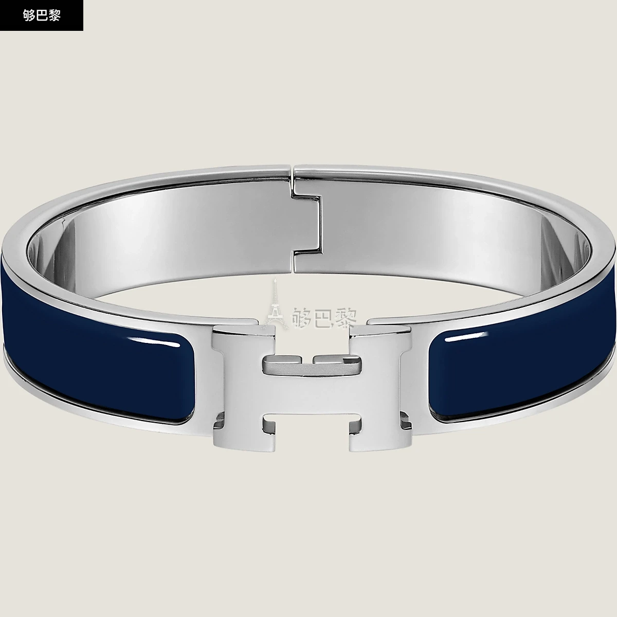 商品Hermes|【预售】 爱马仕 25春夏 女士 手镯 Bracelet Clic H H700001FP4Z ,价格¥6919,第3张图片详细描述