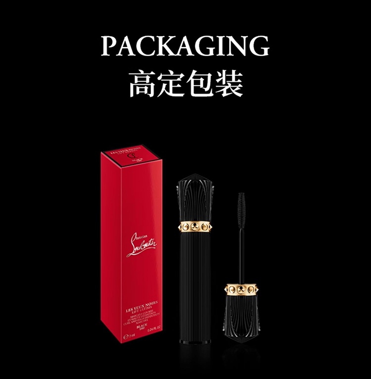 商品Christian Audigier|Christian Louboutin路铂廷纤长卷翘黑色睫毛膏7ml,价格¥234,第8张图片详细描述