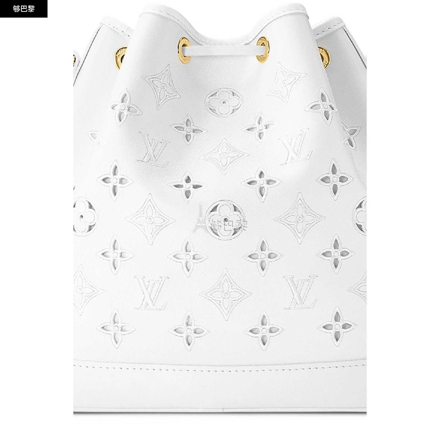 商品Louis Vuitton|包邮包税【预售7天发货】 LV路易威登 女士 单肩包 Petit Noé 手袋  M20740/BLANC LVU6P99GWHT,价格¥27621,第6张图片详细描述