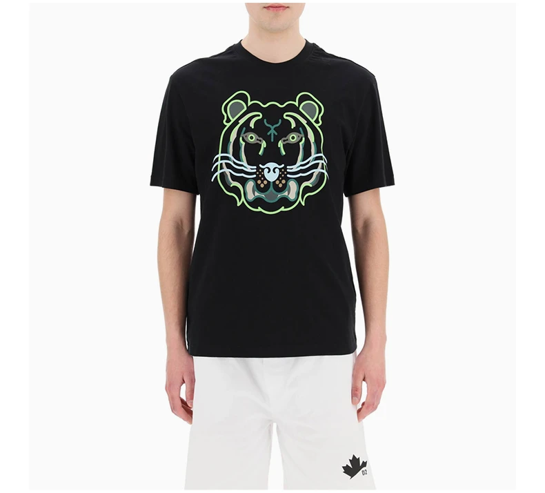 商品Kenzo|KENZO 男印花男士T恤 FC55TS2094SA-99,价格¥974,第5张图片详细描述