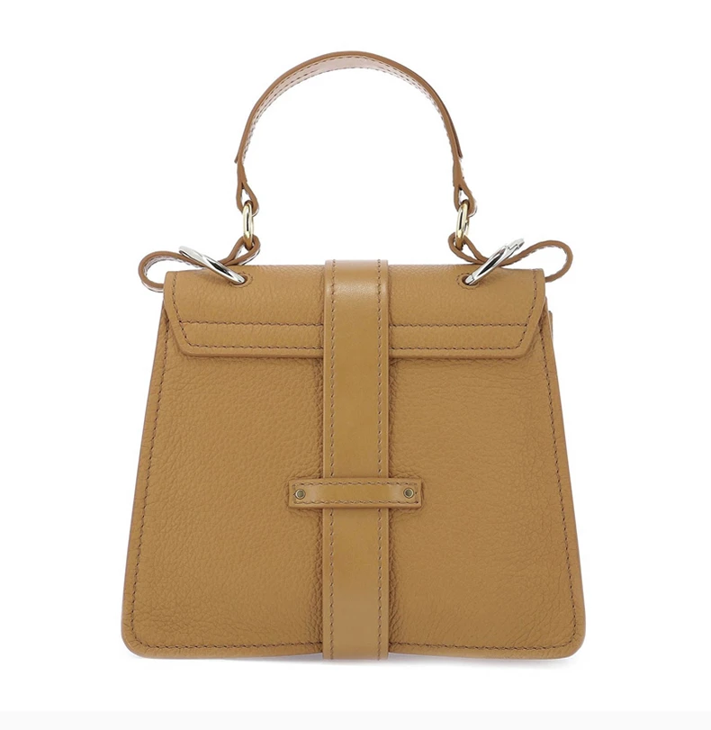 商品[国内直发] Chloé|CHLOE 女士米色小牛皮单肩包 C19WS205-B71-211,价格¥10296,第7张图片详细描述