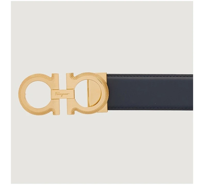 商品Salvatore Ferragamo|SALVATORE FERRAGAMO 黑色男士腰带 67-0141-754463,价格¥2608,第5张图片详细描述