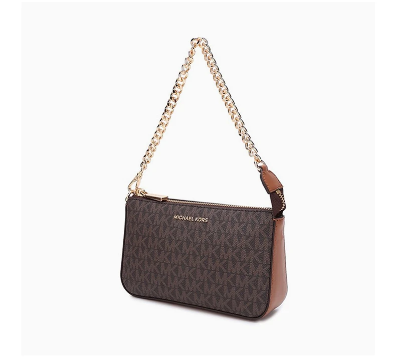 商品Michael Kors|MICHAEL KORS 女士棕色单肩包 32F1GJ6W6B-BROWN,价格¥665,第5张图片详细描述