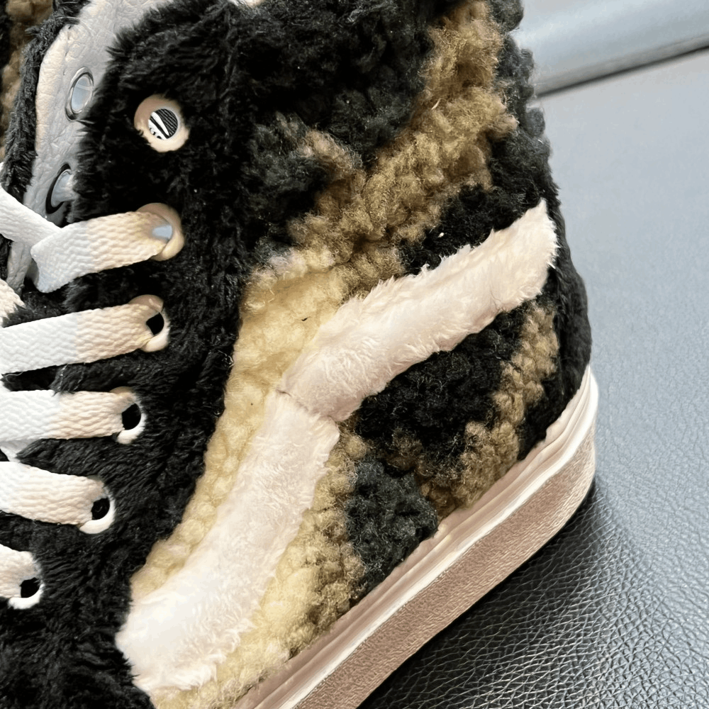 商品Vans|【韩国直邮|包邮包税】万斯 Sk8-Hi #Sherpa #男女通用鞋 # camo/black (VN0A5JMJA58),价格¥436,第4张图片详细描述